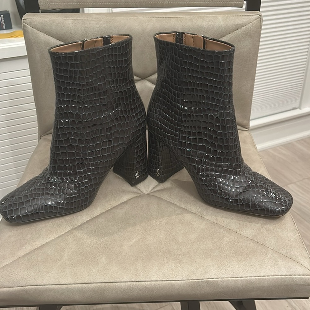 Sam Edelman Codie 2 Croc Ankle Boot - image 1